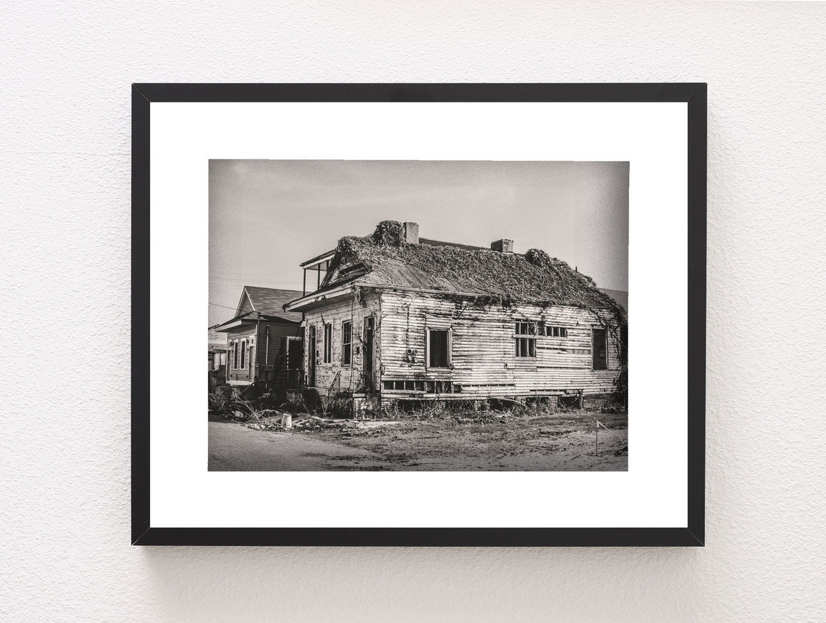 New Orleans House Photo Print, Abandoned Home, NoLa
