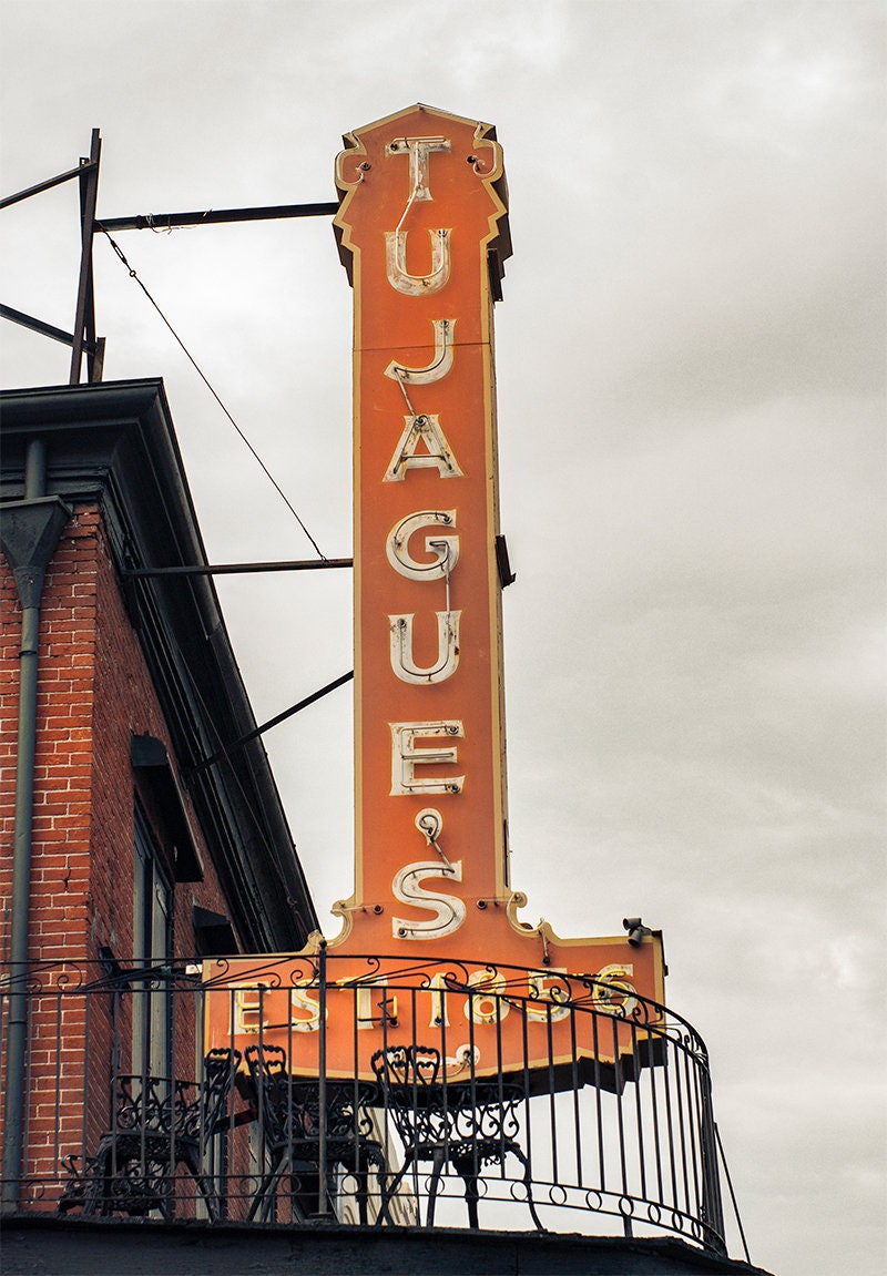 Tujague's Restaurant New Orleans Photo Print, Vintage French Quarter Art