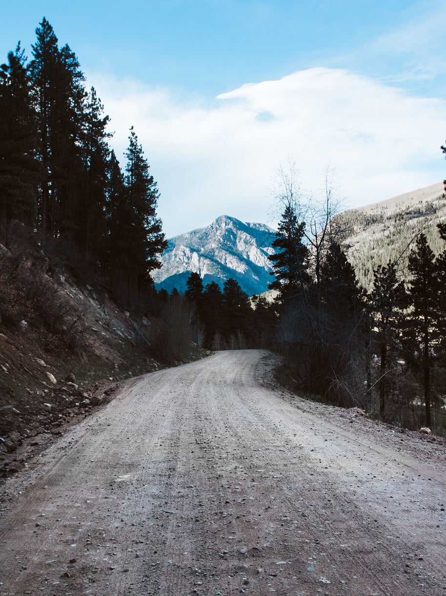 Mountain Road Wall Art, Colorado Nature Photography, Silverton, Durango, Road Trip