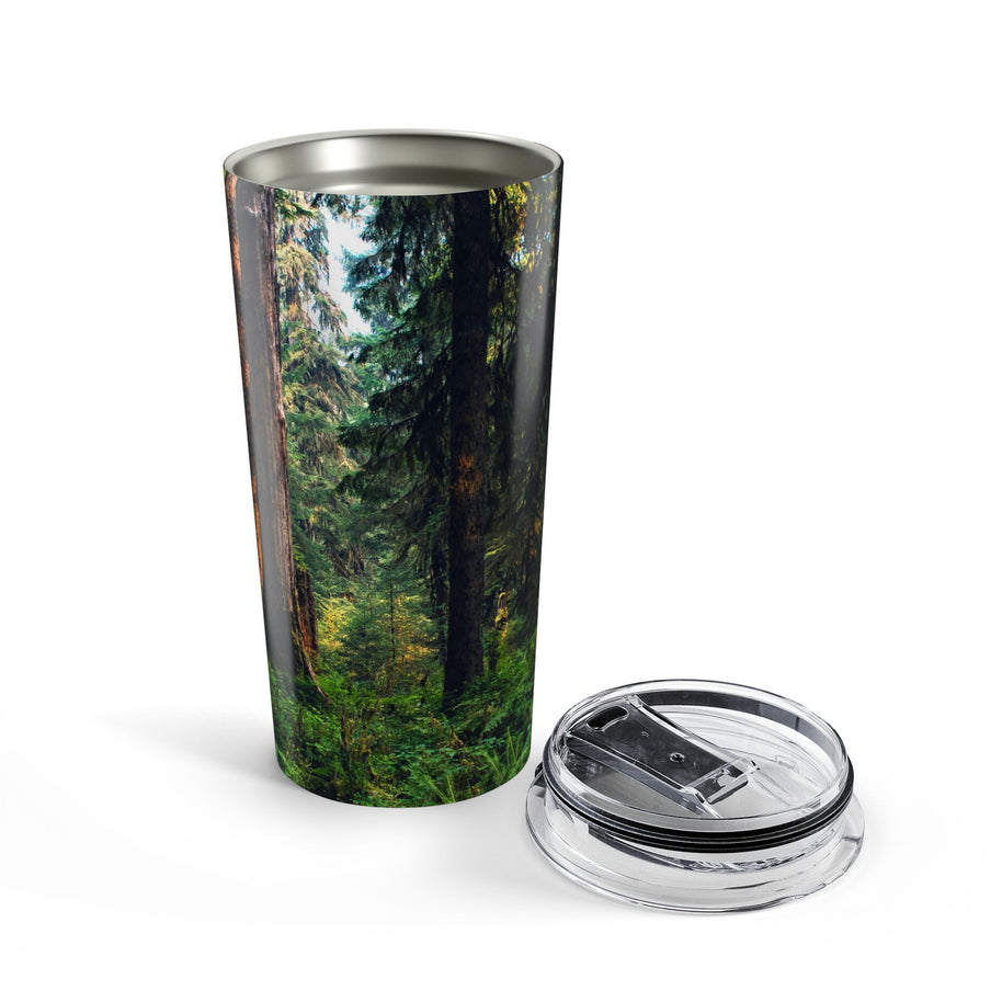 Olympic Forest Tumbler 20oz | Scenic Nature Landscape Travel Cup