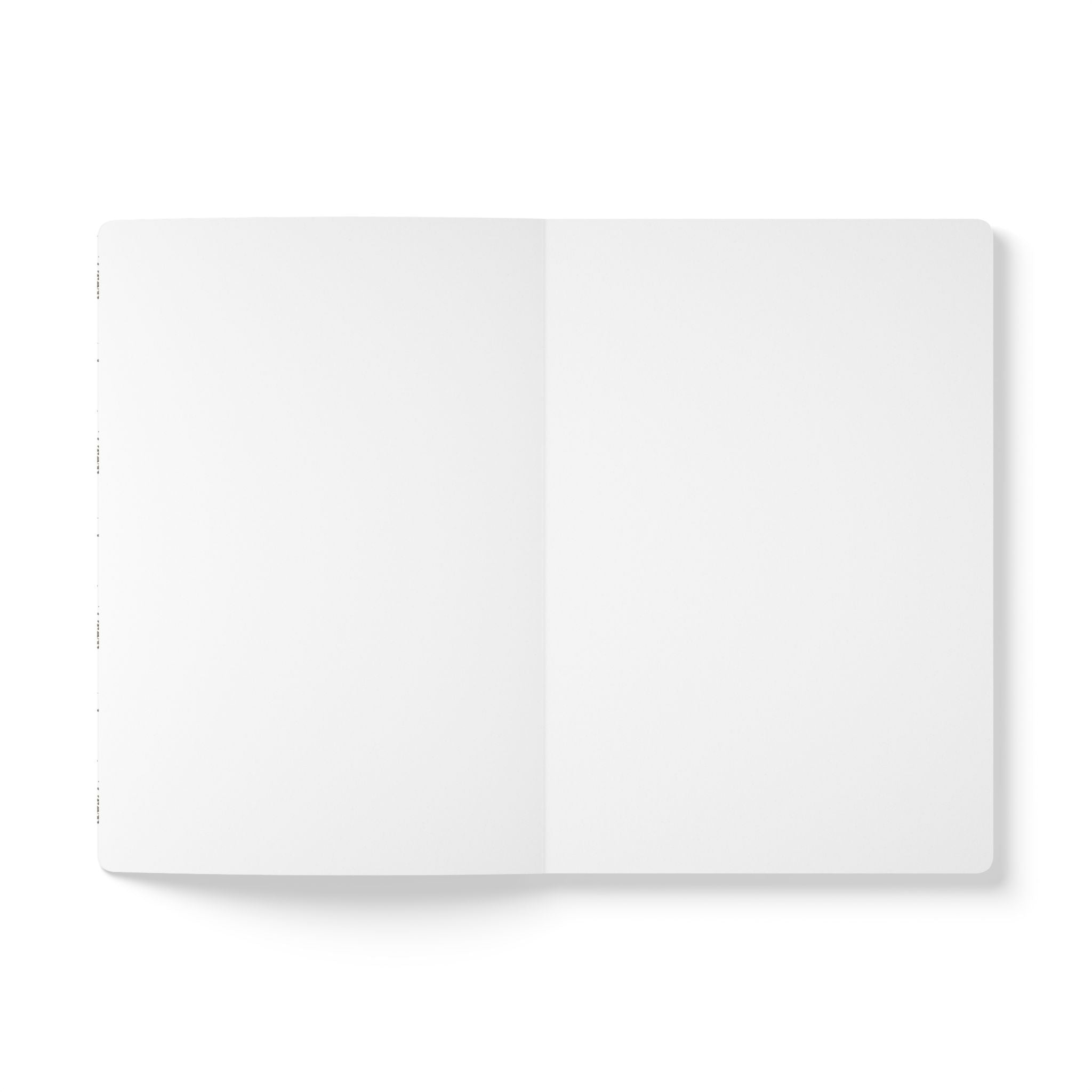 Winter Storm Pine Trees Softcover Notebook - 100 Pages