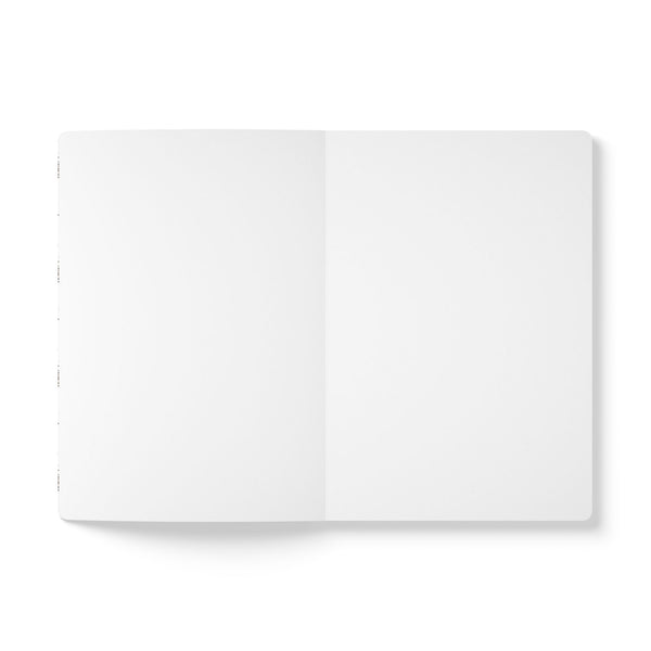 Winter Storm Pine Trees Notebook — Softcover Journal