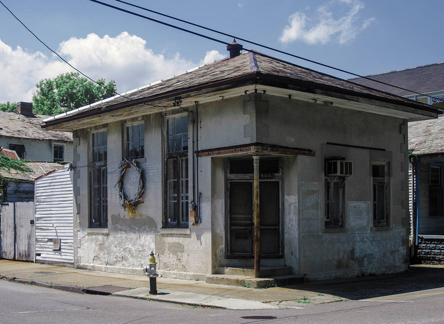 Bywater New Orleans Photography Print, Abandoned Corner Store Travel Decor