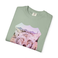 Route 66 Desert Coyote T-Shirt | Southwestern Wildlife Graphic Tee, Unisex