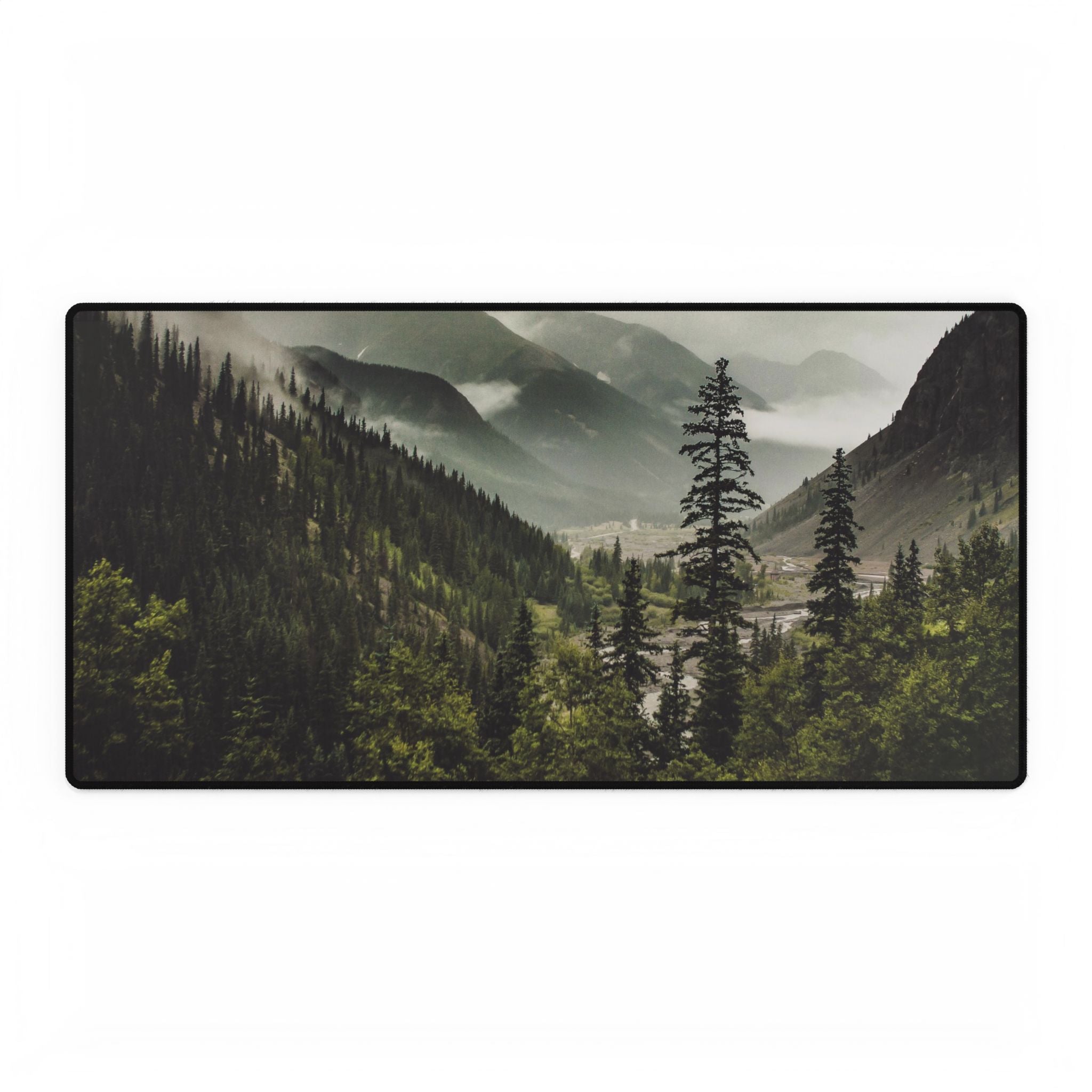 Mountain Valley Forest Desk Mat or Mouse Pad