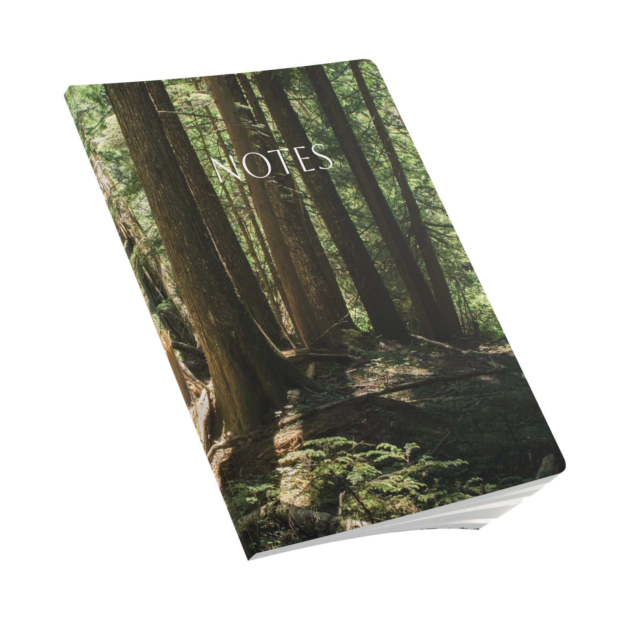 Cedar Forest Notes Softcover Notebook - 100 Pages