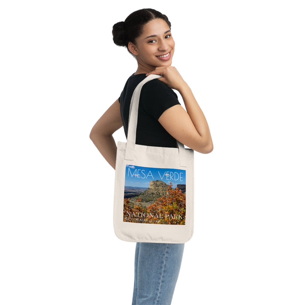 Mesa Verde National Park Organic Canvas Tote Bag