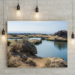 Scablands Pond Photography Print, Columbia River, Pacific Northwest