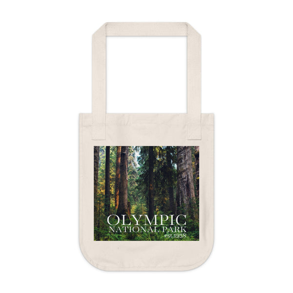 Olympic National Park Organic Canvas Tote Bag