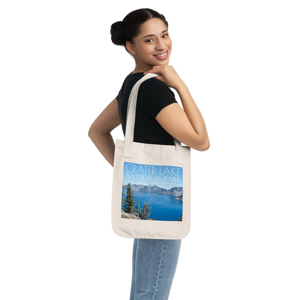 Crater Lake National Park Organic Canvas Tote Bag