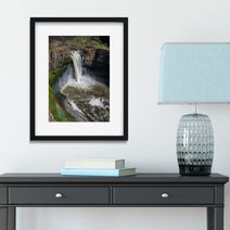 Palouse Falls Photo Print, Washington Photography, Scenic Nature Decor, Rainbow Waterfall Wall Art