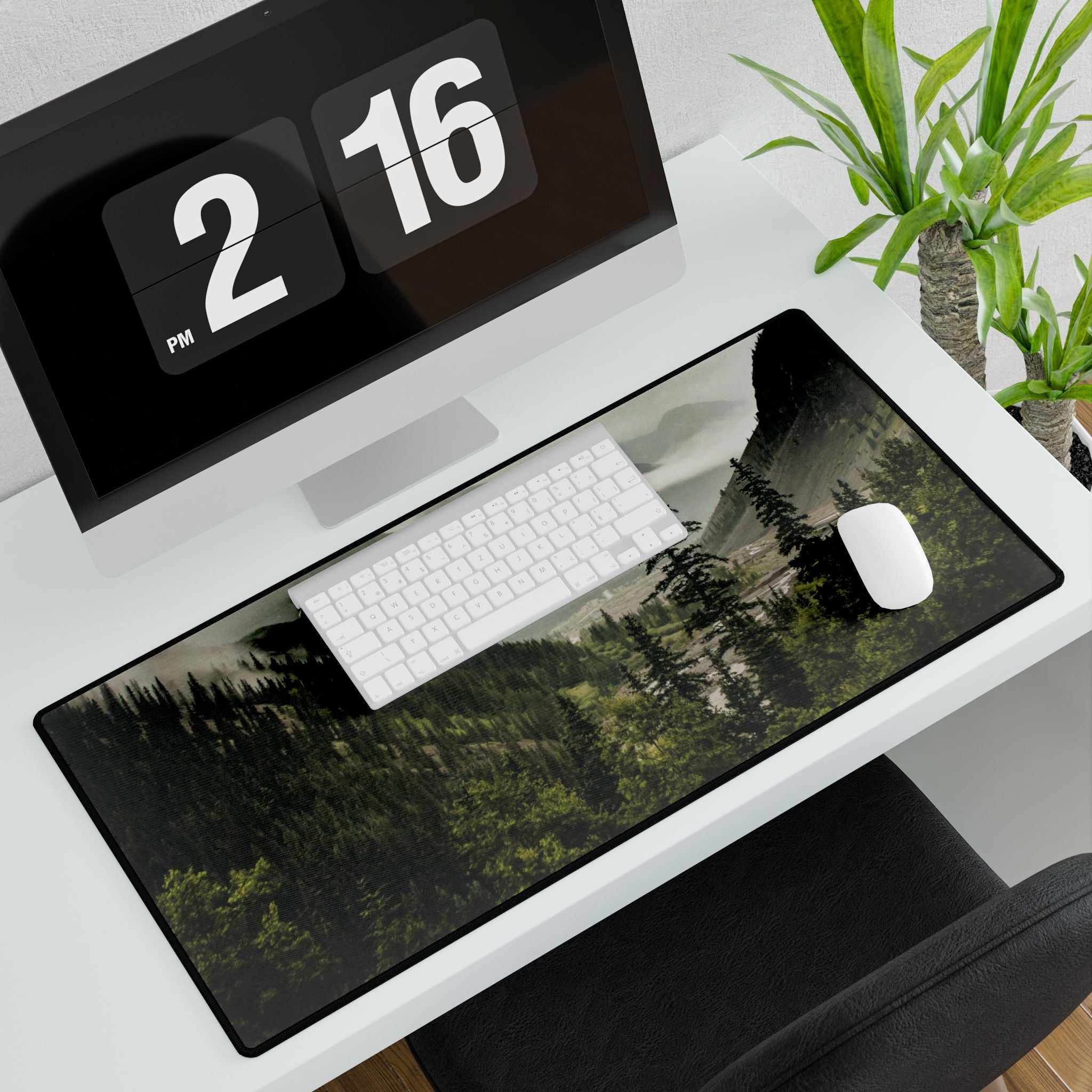 Mountain Valley Forest Desk Mat or Mouse Pad