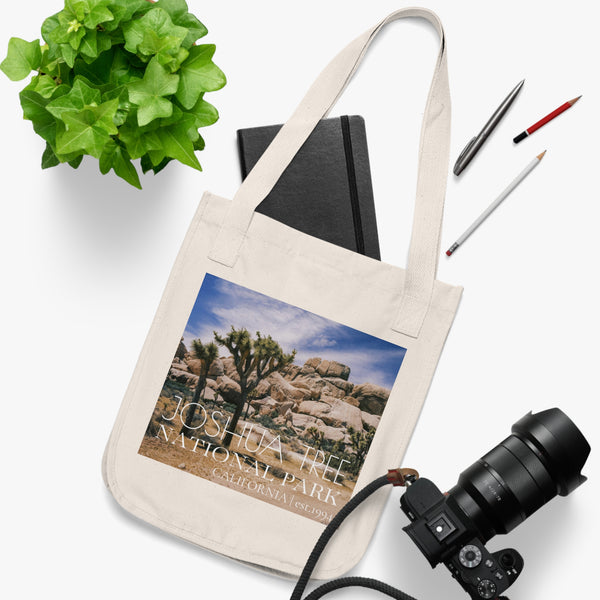 Joshua Tree National Park Organic Canvas Tote Bag