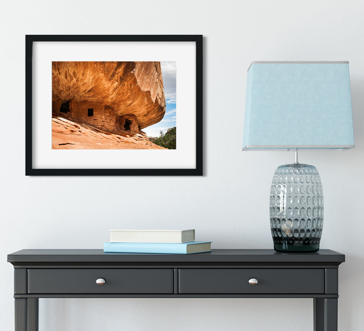 Cliff House Photography Print, Native American Decor, Southwest Wall Art, Anasazi, Navajo Ute Archeology