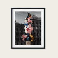 El Cap de Barcelona Pop Art Photo Print, Catalonia Urban Decor