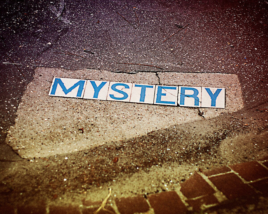 New Orleans Photography Print, Mystery Street Sign, Loft Decor