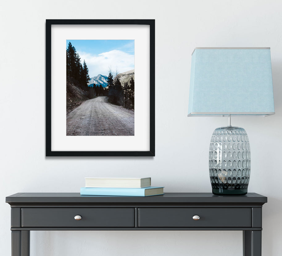 Mountain Road Wall Art, Colorado Nature Photography, Silverton, Durango, Road Trip