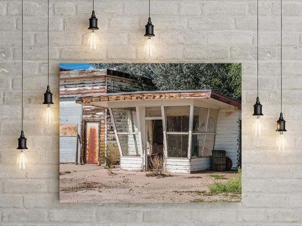 50s Cafe Wall Art, Utah Desert Print, Retro Signage,