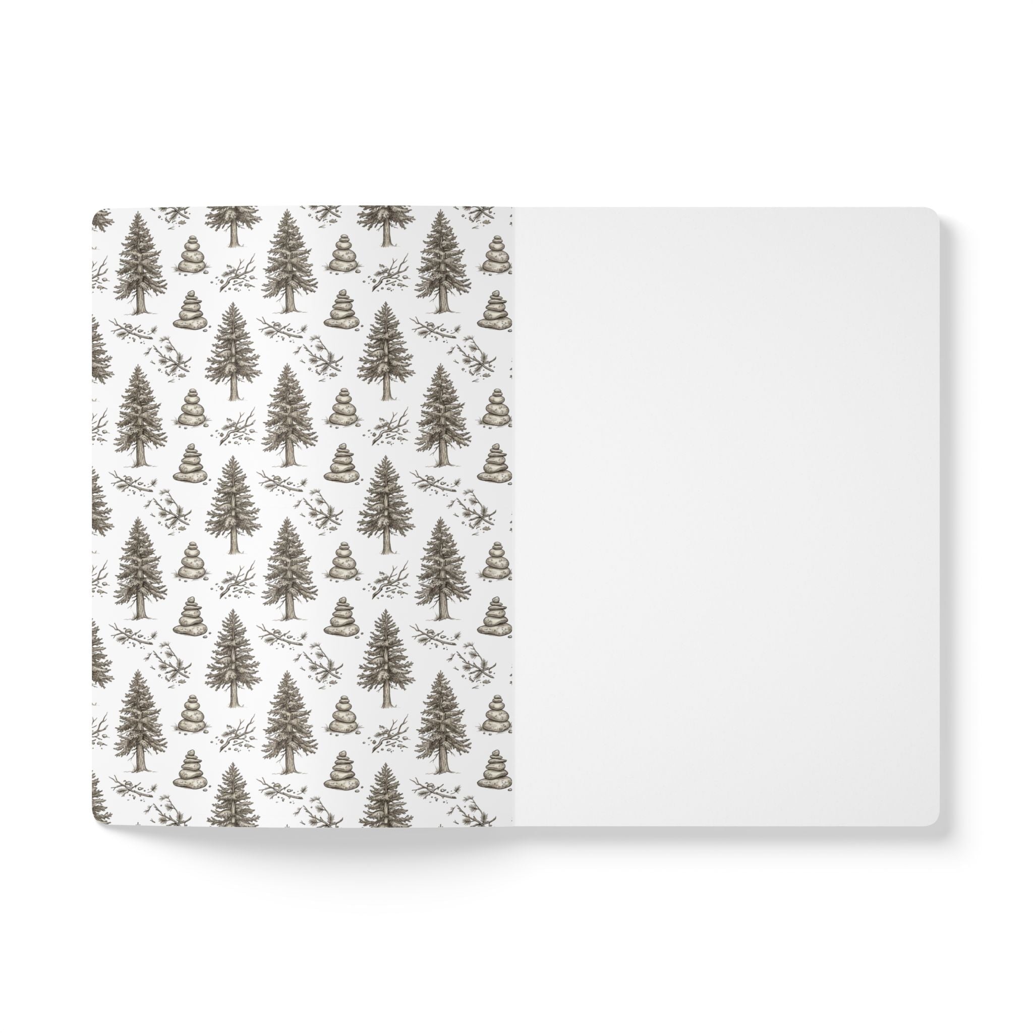 Cedar Forest Notes Softcover Notebook - 100 Pages