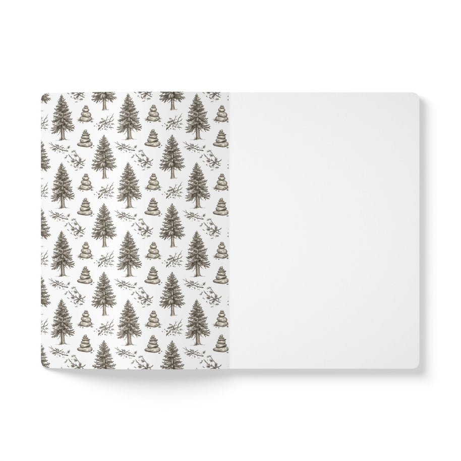 Cedar Forest Notes Softcover Notebook - 100 Pages