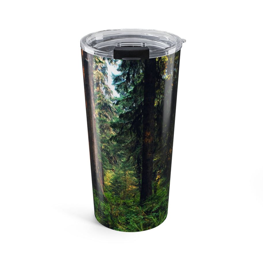 Olympic Forest Tumbler 20oz | Scenic Nature Landscape Travel Cup