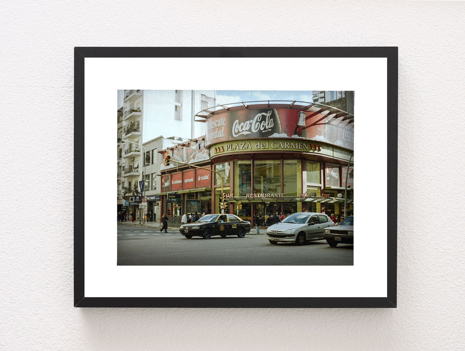 Buenos Aires Photography Print, Plaza Carmen Urban Wall Art