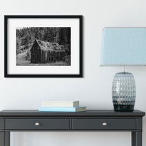 Ghost Town Cabin Photo Print, Bodie Washington, Abandoned House, Rustic Photography, Eastern WA, Republic