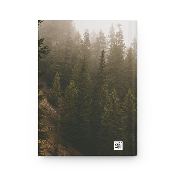 Foggy Forest Hardcover Journal - Ruled Line or Blank