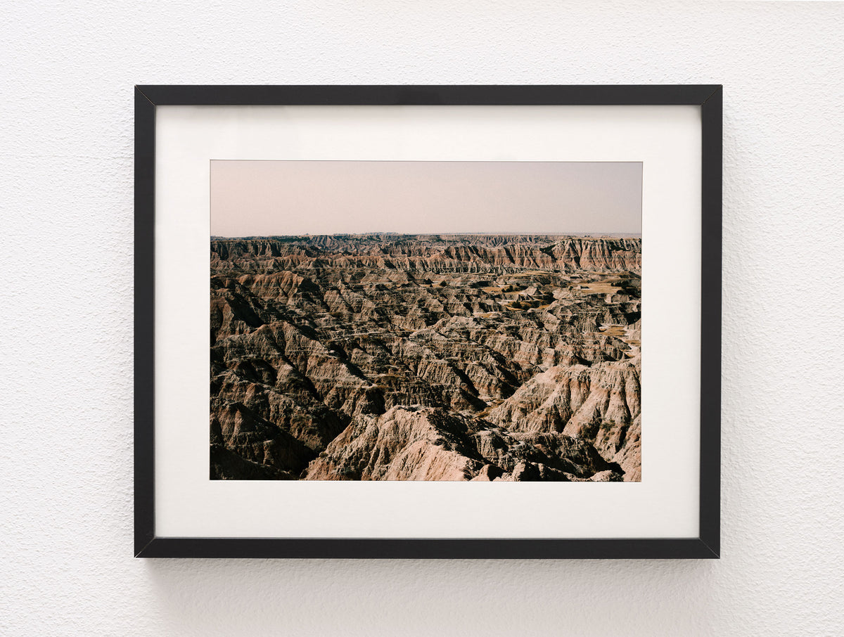 South Dakota Badlands Photography Print of Canvas