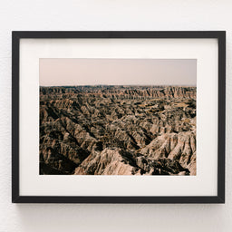 South Dakota Badlands Photography Print of Canvas
