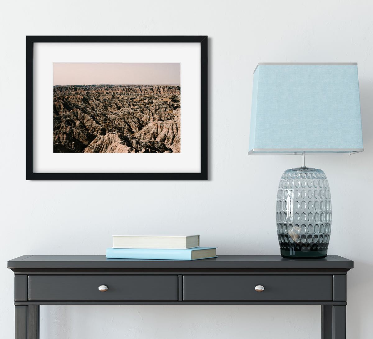 South Dakota Badlands Photography Print of Canvas