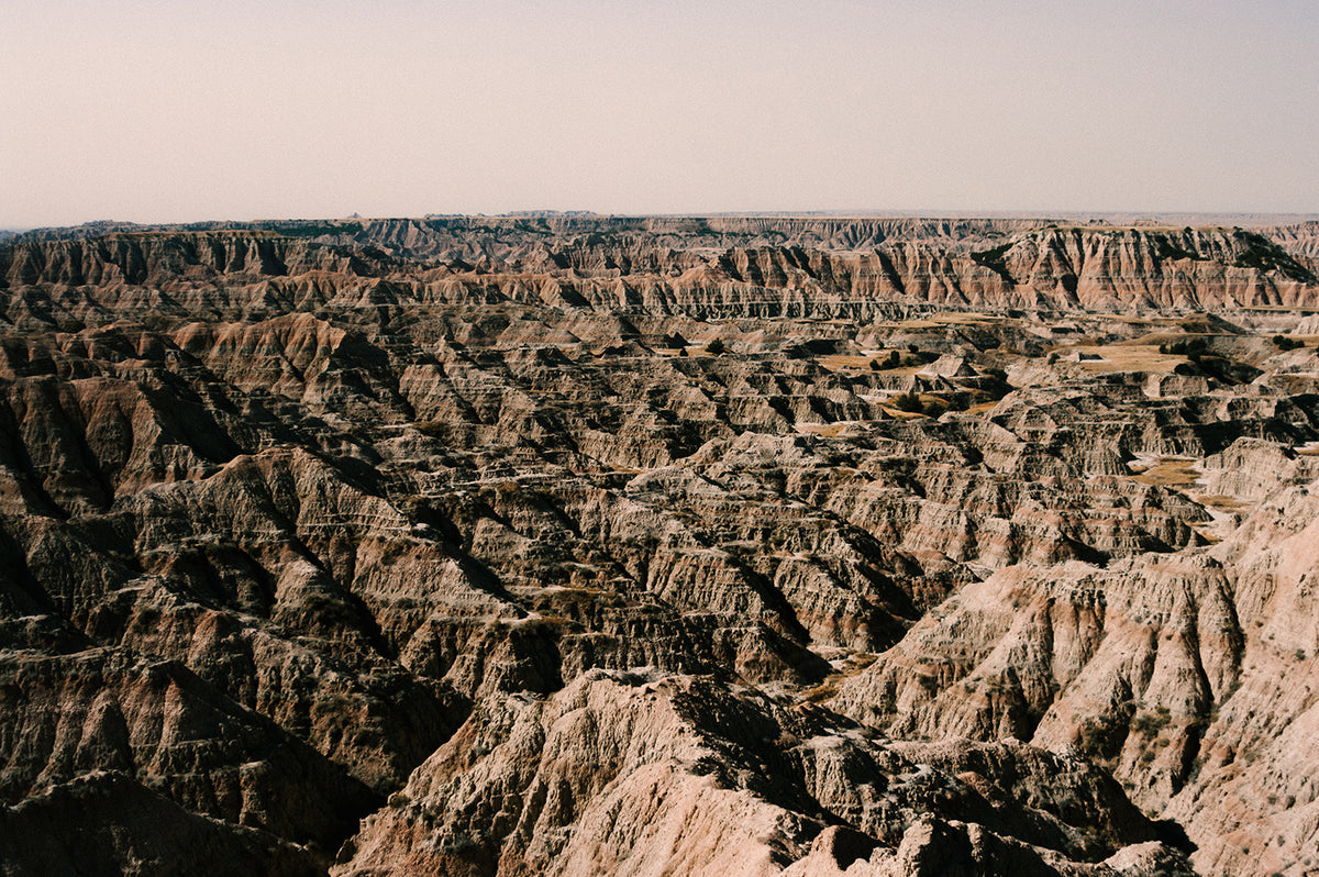 South Dakota Badlands Photography Print of Canvas