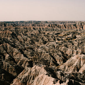 South Dakota Badlands Photography Print of Canvas