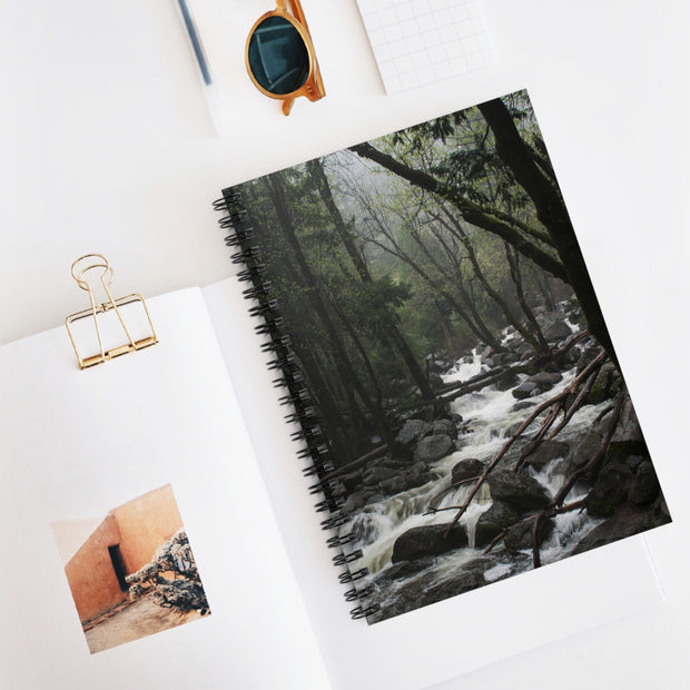 Yosemite Forest Stream Spiral Notebook - Ruled Line