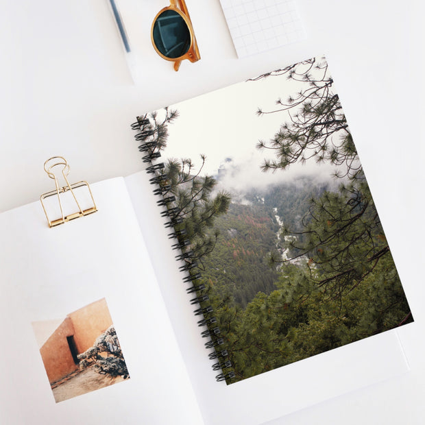 Yosemite Valley Spiral Notebook, California  - Ruled Line