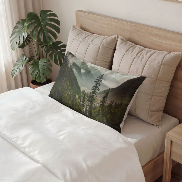Mountain Valley Pillow Cotton Sham - Standard or King Size