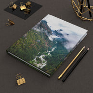 Yosemite Valley View Hardcover Journal - Ruled Line or Blank