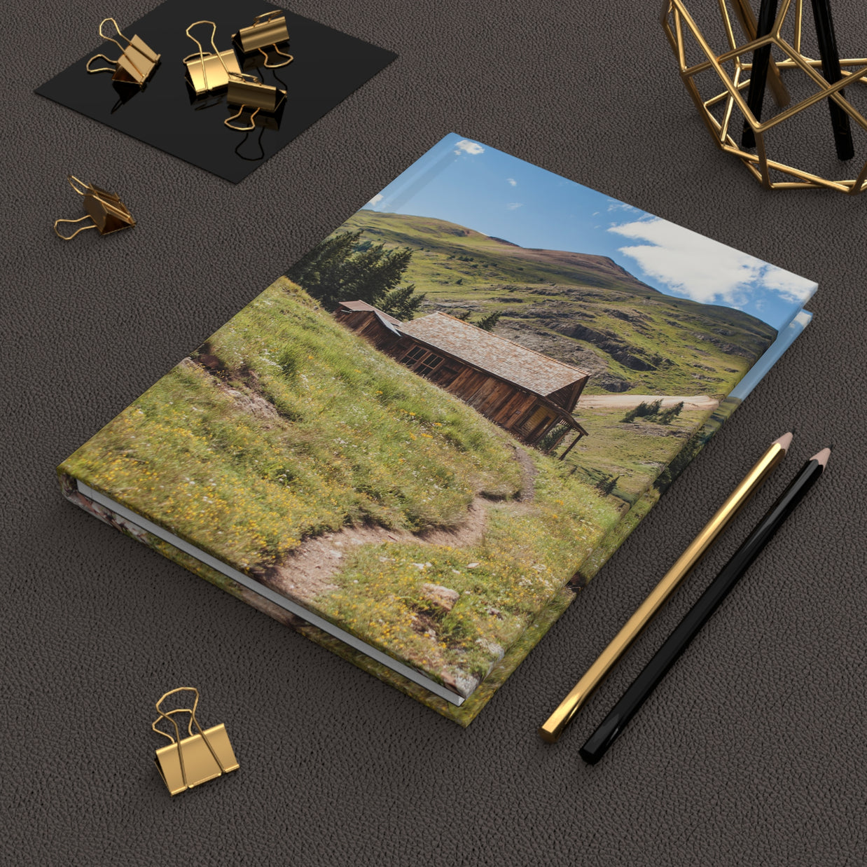 Colorado Cabin Hardcover Journal - Ruled Line or Blank