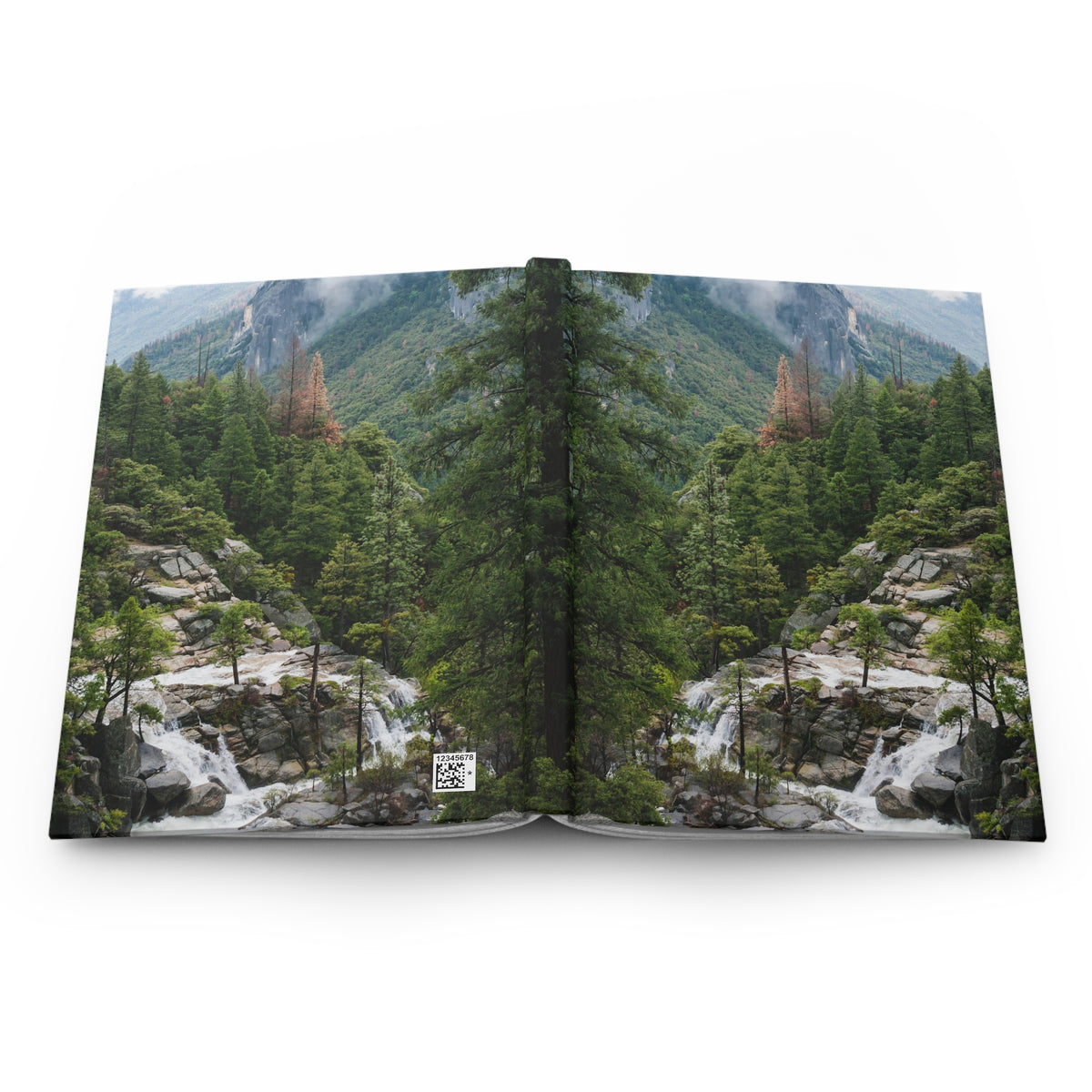 Yosemite Overlook Hardcover Journal, California National Park - Ruled Line or Blank