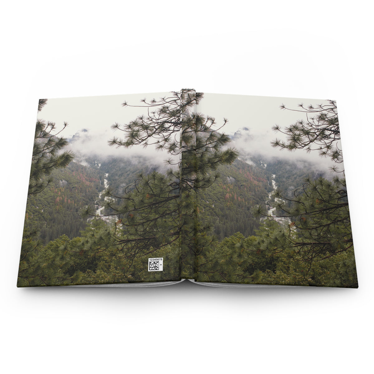 Yosemite Valley Hardcover Journal - Ruled Line or Blank