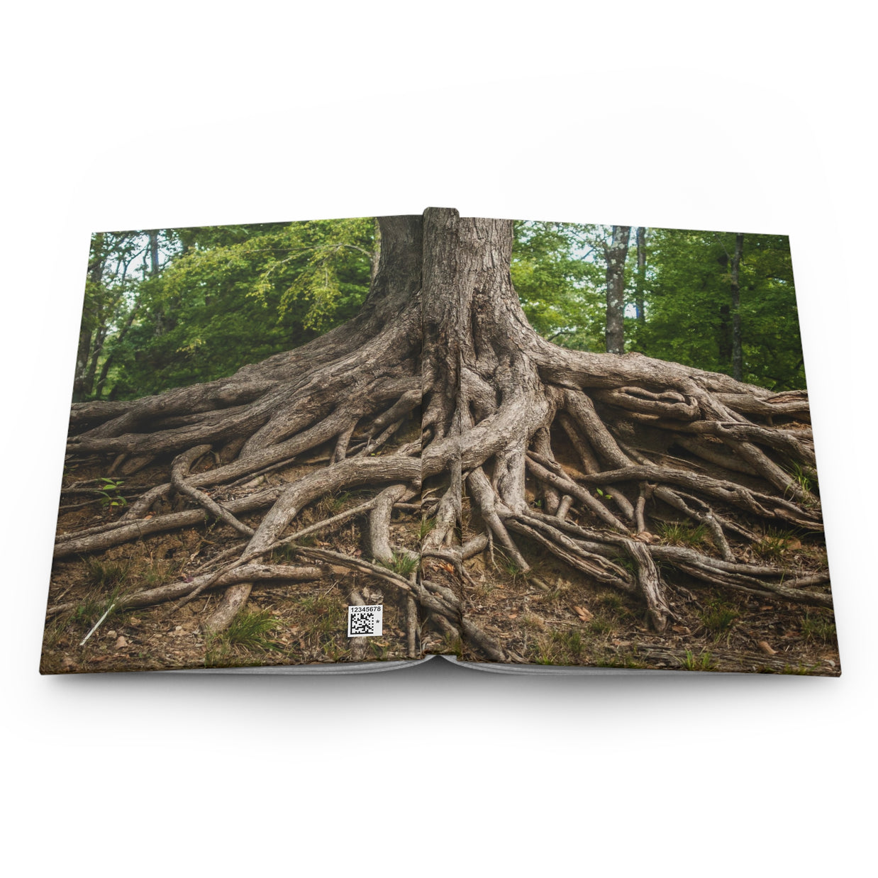 Tree Roots Hardcover Nature Journal - Ruled Line or Blank