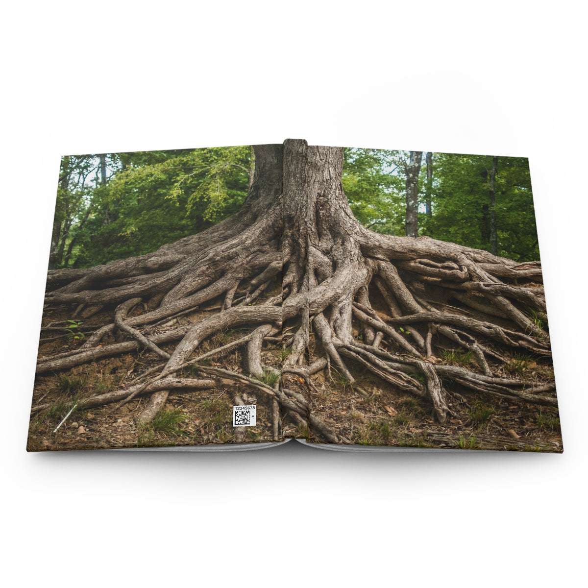 Tree Roots Hardcover Nature Journal - Ruled Line or Blank