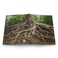 Tree Roots Hardcover Nature Journal - Ruled Line or Blank