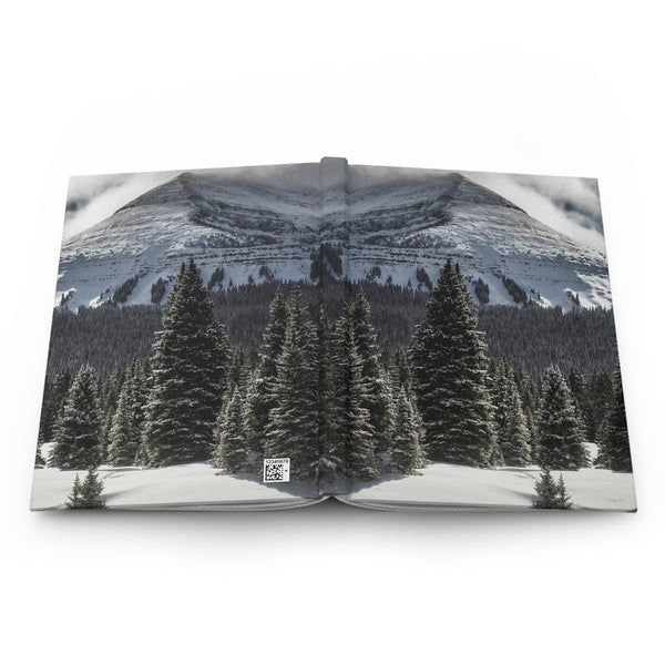 Snowy Mountain Summit Spiral Notebook, Colorado Nature Journal