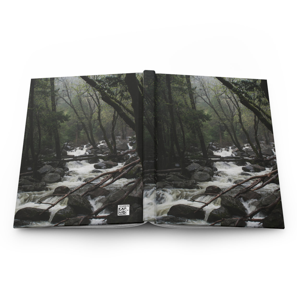 Yosemite Forest Stream Hardcover Journal - Ruled Line or Blank