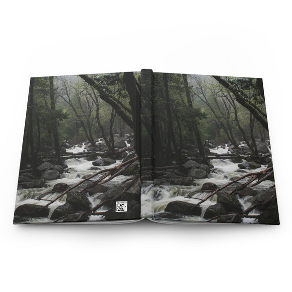 Yosemite Forest Stream Spiral Notebook, Nature Travel Journal