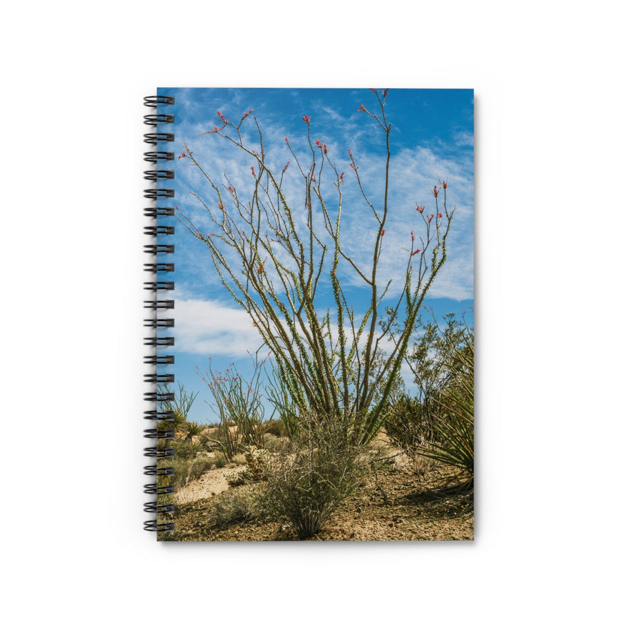 Foggy Forest Notizbuch – Spiral- oder Hardcover, liniert