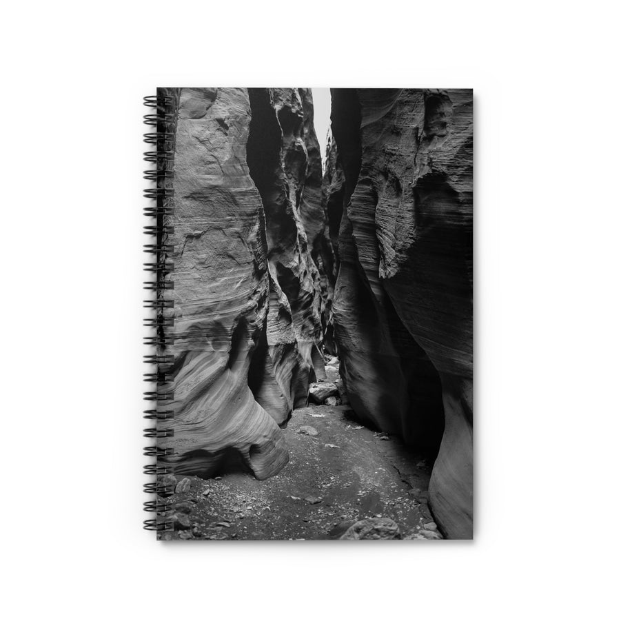 Foggy Forest Notizbuch – Spiral- oder Hardcover, liniert