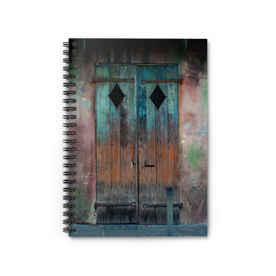 Foggy Forest Notizbuch – Spiral- oder Hardcover, liniert