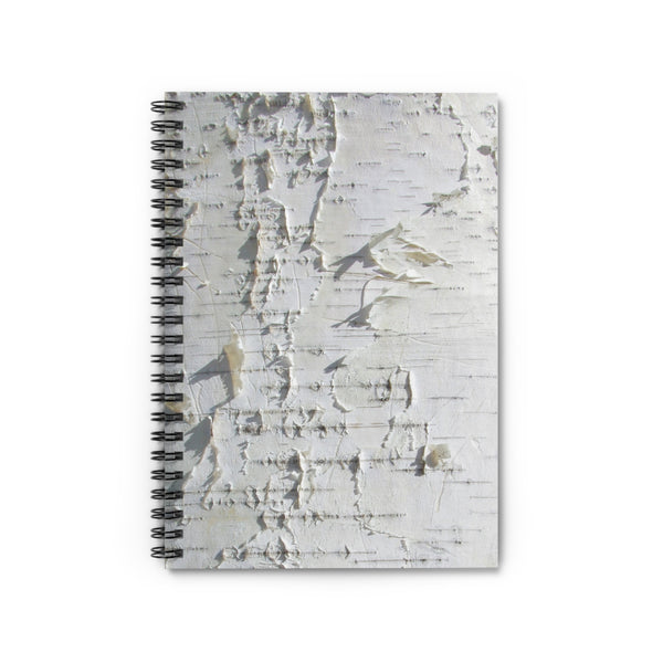 Birch Bark Spiral Notebook, Nature Journal, Travel Diary